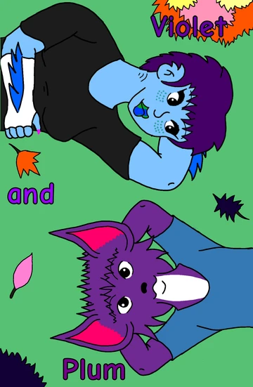 Violet and Plum